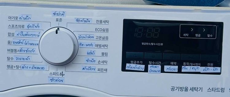 เครื่องซักผ้าฝาหน้า แบรนเกาหลี WINIA 9  kg รูปที่ 7