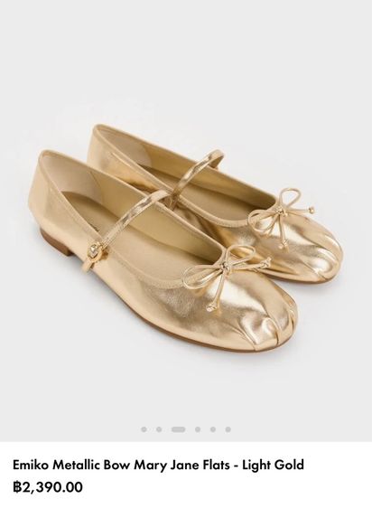 charles and keith รองเท้าแมรี่เจน Size 39 รูปที่ 2