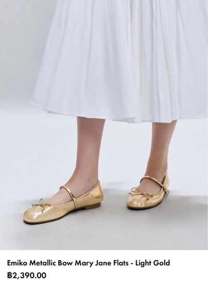 charles and keith รองเท้าแมรี่เจน Size 39 รูปที่ 3