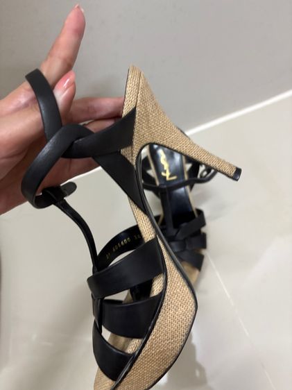 (Used) รองเท้า YSL สูง 3.5นิ้ว Size 38 ครึ่ง รูปที่ 8