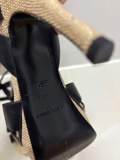 (Used) รองเท้า YSL สูง 3.5นิ้ว Size 38 ครึ่ง รูปที่ 6