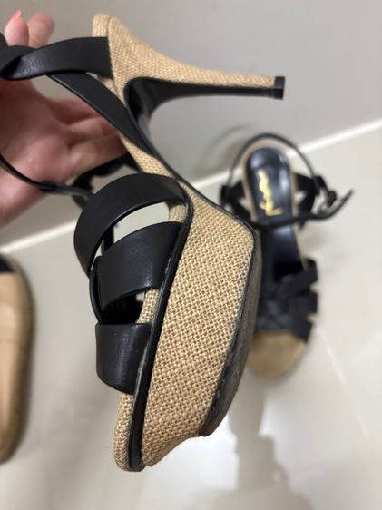 (Used) รองเท้า YSL สูง 3.5นิ้ว Size 38 ครึ่ง รูปที่ 9
