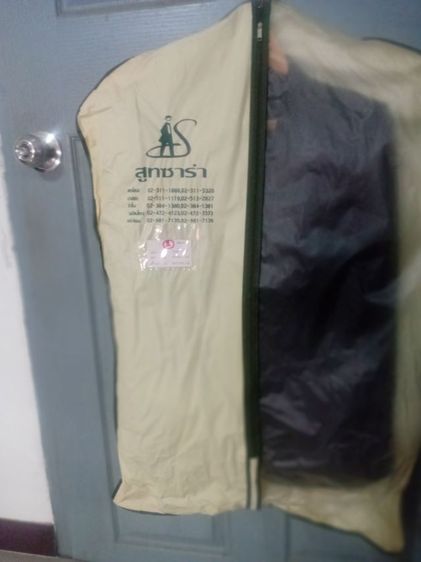 📌สูทตัดร้านดัง SARA ..WINSON สีดำ กรมท่า สภาพดี เหมาะใส่งานพิธี ราคาถูก ๆ 👍🏻 รูปที่ 10