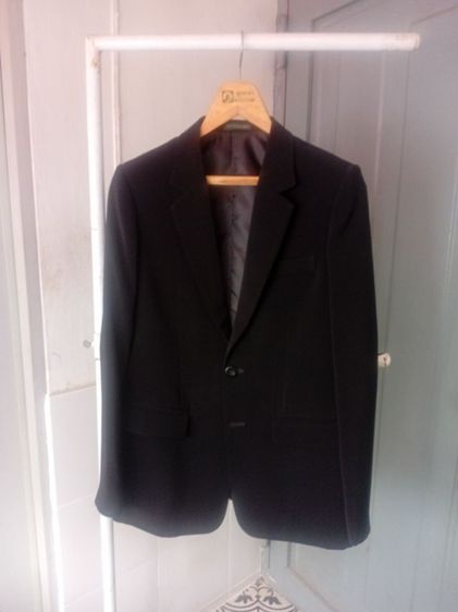 📌สูทตัดร้านดัง SARA ..WINSON สีดำ กรมท่า สภาพดี เหมาะใส่งานพิธี ราคาถูก ๆ 👍🏻 รูปที่ 5