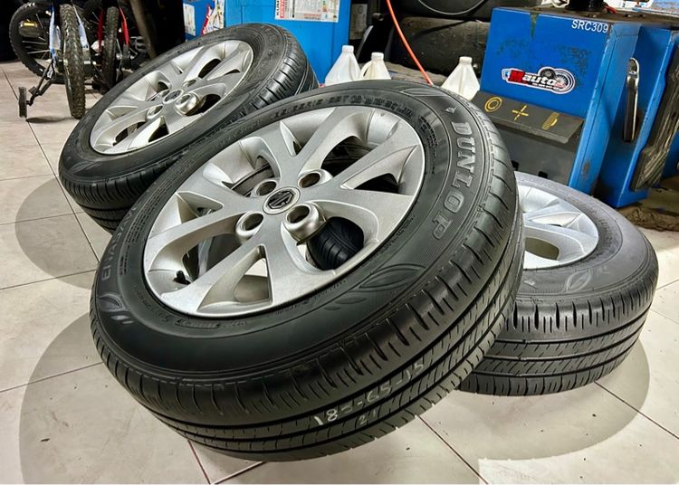 ล้อแม็กMG3 15 4x100 พร้อมยาง รูปที่ 8