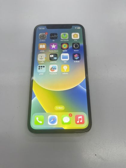 Iphone x 256 GB TH ขาว แบต 100 ไม่สแกน ใช้งานได้ด้ ีราคาถูกใจ