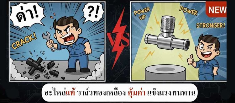 ⚙️ อะไหล่ วาล์วสูญญากาศ (สำหรับลูกบีบยาง)