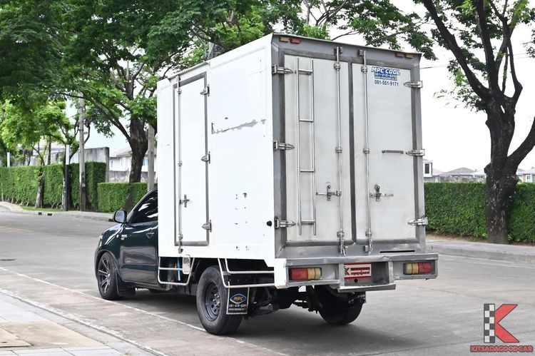 Toyota Hilux Vigo 2006 2.5 Single J Pickup ดีเซล ไม่ติดแก๊ส เกียร์ธรรมดา น้ำเงิน รูปที่ 3