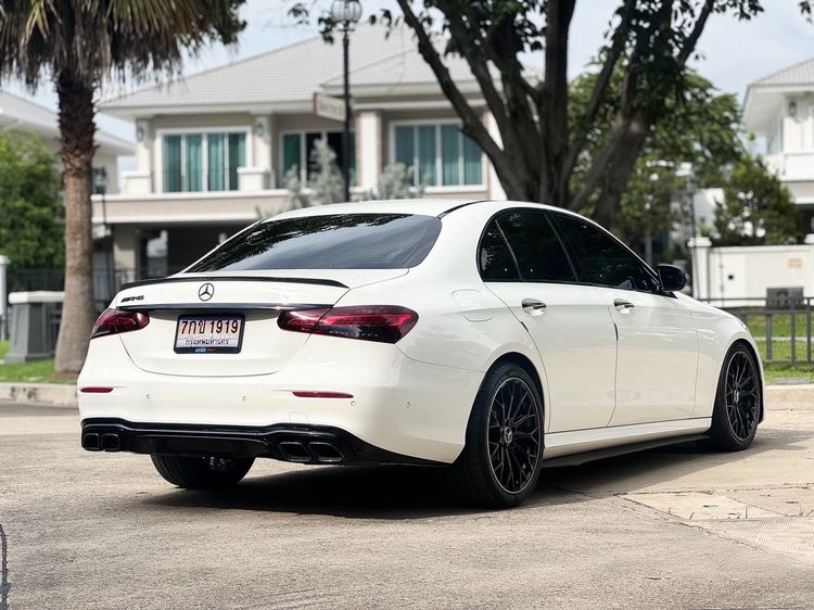Mercedes-Benz E-Class 2022 E220 Sedan ดีเซล ไม่ติดแก๊ส เกียร์อัตโนมัติ ขาว รูปที่ 4