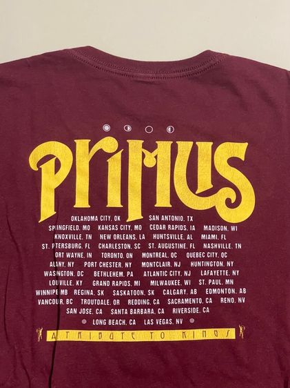 เสื้อยืดวง PRIMUS รูปที่ 7
