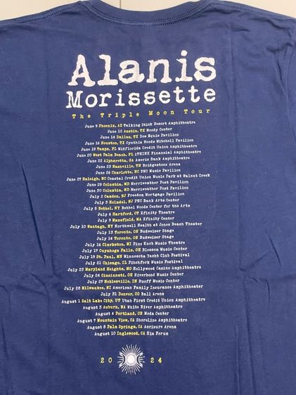 เสื้อวง Alanis Morissette รูปที่ 7