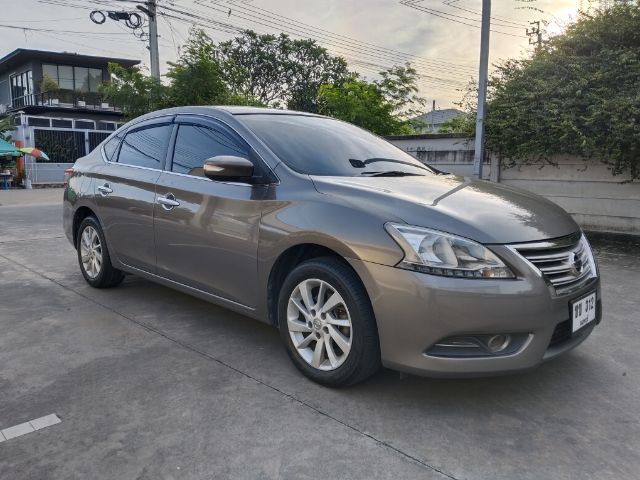 Nissan Sylphy 2013 1.6 E Sedan เบนซิน ไม่ติดแก๊ส เกียร์อัตโนมัติ น้ำตาล รูปที่ 2