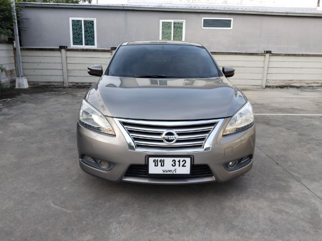Nissan Sylphy 2013 1.6 E Sedan เบนซิน ไม่ติดแก๊ส เกียร์อัตโนมัติ น้ำตาล รูปที่ 3