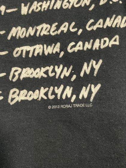 เสื้อทัวร์วง RIHANNA รูปที่ 10