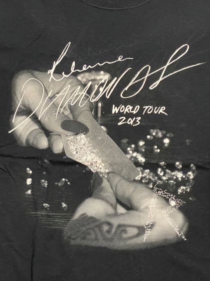 เสื้อทัวร์วง RIHANNA รูปที่ 6