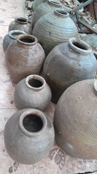 ไหโบราณ9ใบ1700 นัดส่งแถวบางใหญ่ รูปที่ 2