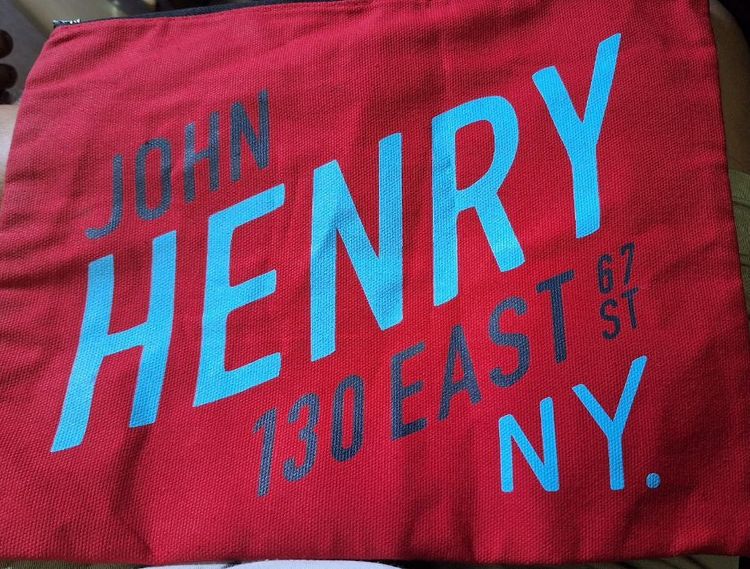 อื่นๆ ผ้า ชาย หลากสี John Henry x ELLEMEN กระเป๋าคลัตช์ ลิมิเต็ดสวยงามสองสี ของใหม่ NEW