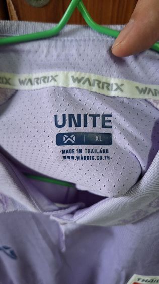 WARRIX Thailand National Team Kit 2022-23 (Player Version)  สภาพดี ไซซ์ XL ใส่แค่สามครั้ง สีม่วง รูปที่ 5