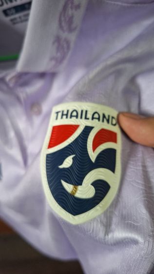 WARRIX Thailand National Team Kit 2022-23 (Player Version)  สภาพดี ไซซ์ XL ใส่แค่สามครั้ง สีม่วง รูปที่ 3