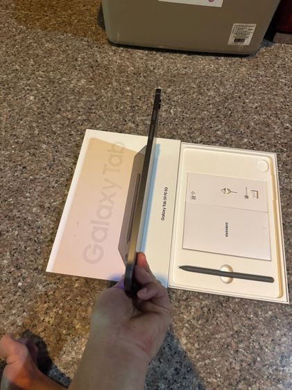 ขายSamsungTabS9FEสีGray128กิ๊กLTEใส่ซิมได้มีกล่องอีมี่ตรงสูนTrueสภาพสวยๆจอขาวๆรีได้อัพได้ไม่ติดอะไรสภาพนี้หายากมากๆๆใช้งานดีถูกๆๆๆๆๆ รูปที่ 6