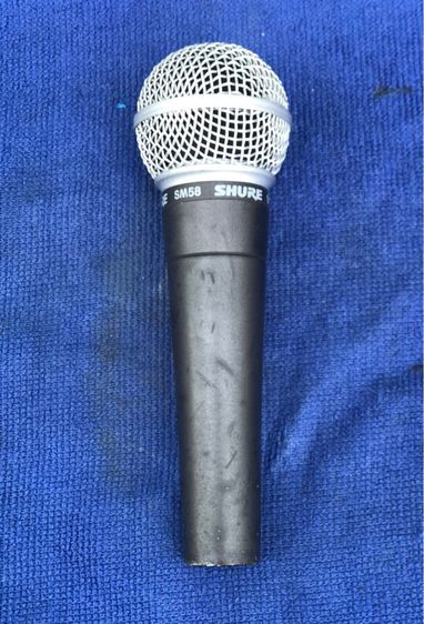 ไมค์สาย SHURE SM58 แท้รุ่นหายาก ขาย 2500 บาท จรัญสนิทวงศ์35 รูปที่ 2