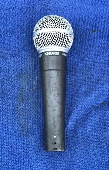 ไมค์สาย SHURE SM58 แท้รุ่นหายาก ขาย 2500 บาท จรัญสนิทวงศ์35