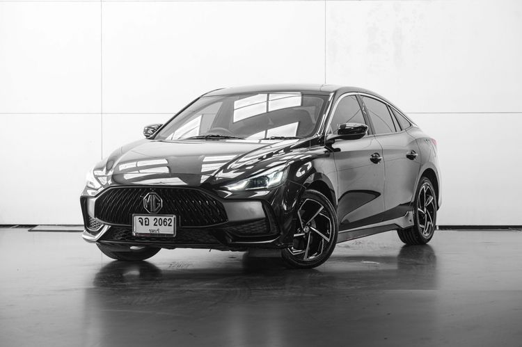 MG MG5 2021 1.5 X Sedan เบนซิน ไม่ติดแก๊ส เกียร์อัตโนมัติ ดำ รูปที่ 2
