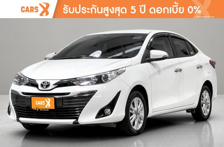 Toyota Yaris ATIV 2017 1.2 G Sedan เบนซิน ไม่ติดแก๊ส เกียร์อัตโนมัติ ขาว