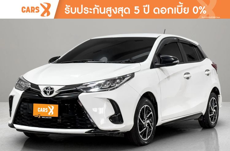 Toyota Yaris 2021 1.2 Sport Sedan เบนซิน ไม่ติดแก๊ส เกียร์อัตโนมัติ ขาว