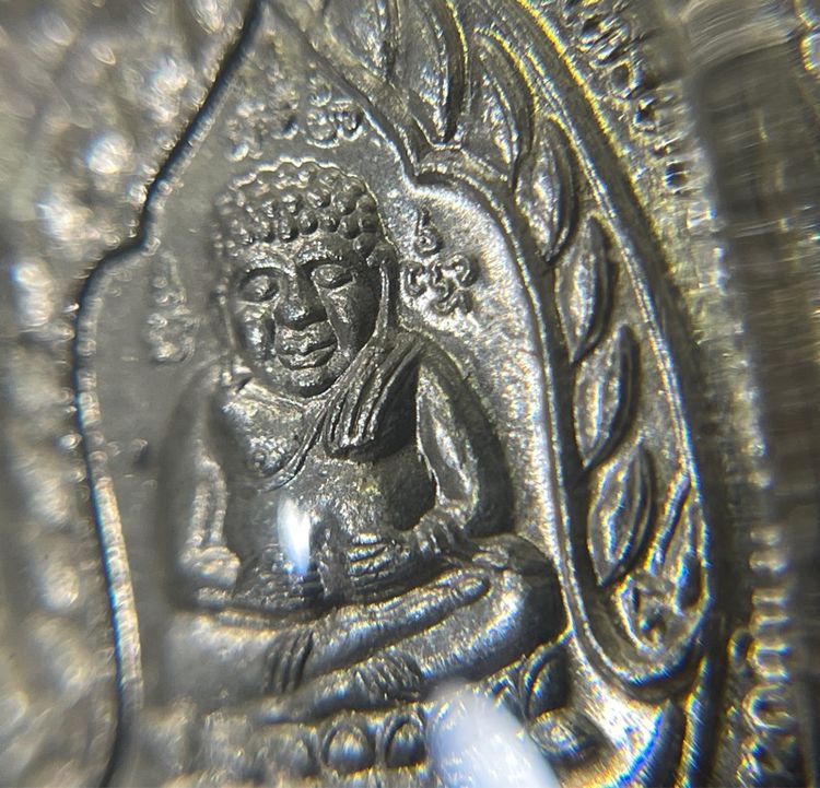 เหรียญพญาเต่าเรือน รุ่นเจ้าสัว เนื้อเงิน บล็อค จ ขีดนิยม หลวงปู่หลิว วัดไทรทองพัฒนา ปี 2538 รูปที่ 5