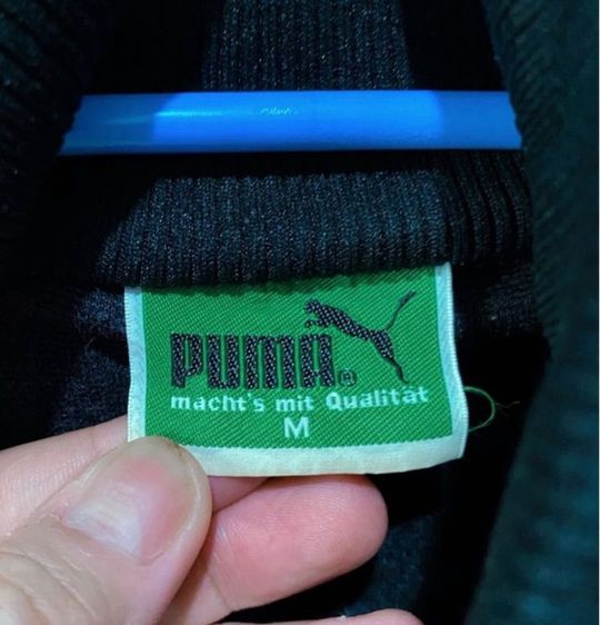 เสื้อวอร์มสีดำ แบรนด์ Puma รูปที่ 4