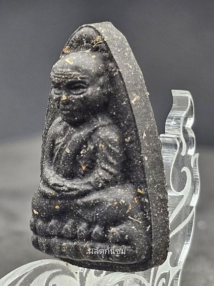 พระผงหลวงปู่ทวด หลังฝังเหรียญเม็ดยาพระธาตุหมื่นหิน รูปที่ 5