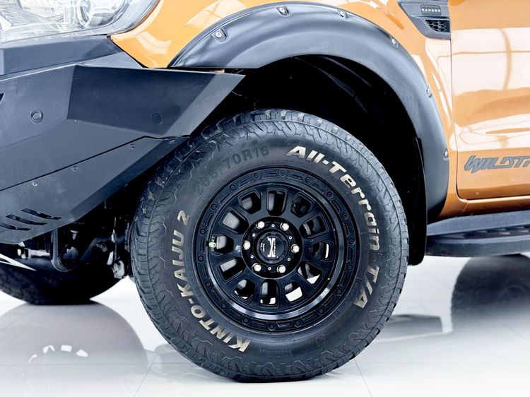 Ford Ranger 2019 2.0 Hi-Rider Wildtrak Pickup ดีเซล ไม่ติดแก๊ส เกียร์อัตโนมัติ ส้ม รูปที่ 4