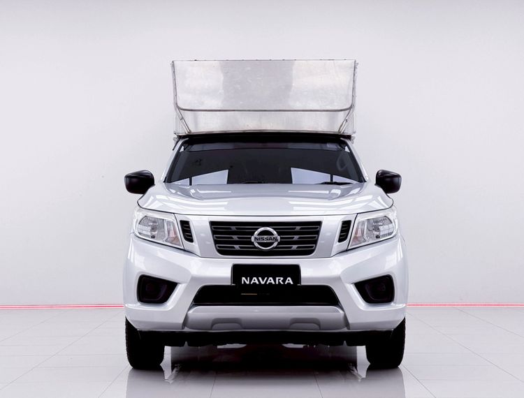 Nissan Navara 2016 2.5 S King Cab Pickup ดีเซล ไม่ติดแก๊ส เกียร์ธรรมดา เทา รูปที่ 3
