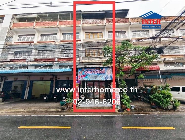 อาคารพาณิชย์ 4.5 ชั้น 25.5 ตร.ว อาคารพาณิชย์ ซอยจรัญสนิทวงศ์65 ใกล้ห้างสรรพสินค้าตั้งฮั่วเส็ง ถนนสิรินธร ถนนจรัญสนิทวงศ์ เขตบางพลัด กรุงเทพ