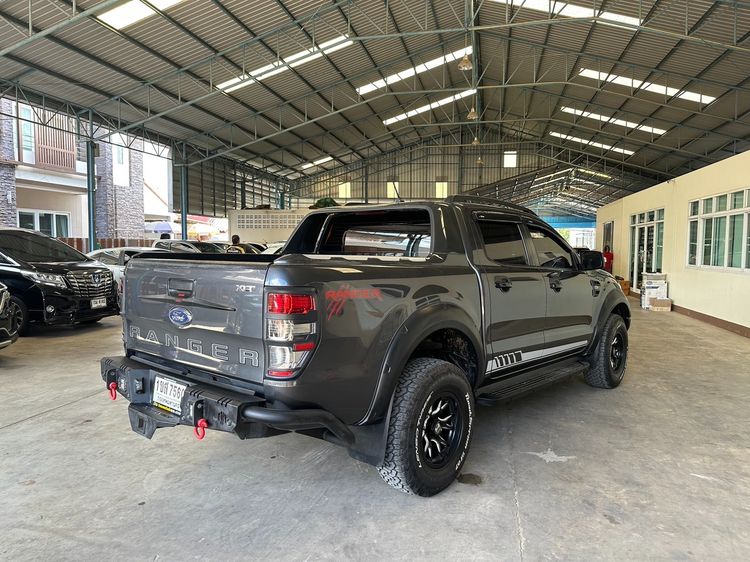 Ford Ranger 2021 2.2 Hi-Rider XLT Pickup ดีเซล ไม่ติดแก๊ส เกียร์ธรรมดา เทา รูปที่ 3