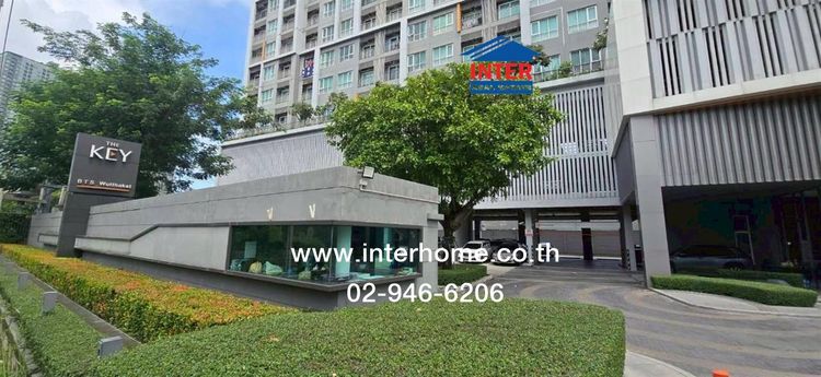 คอนโดมิเนียม 56.56 ตร.ม. เดอะคีย์ บีทีเอส วุฒากาศ ถนนราชพฤกษ์ ถนนริมคลองด่าน เขตจอมทอง กรุงเทพมหานคร