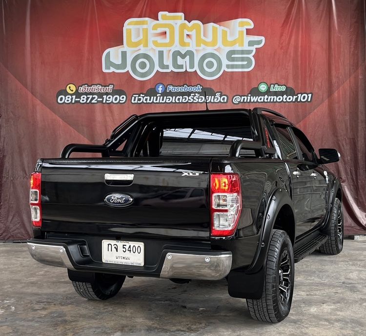 Ford Ranger 2018 2.2 Hi-Rider XLT Pickup ดีเซล ไม่ติดแก๊ส เกียร์อัตโนมัติ ดำ รูปที่ 3