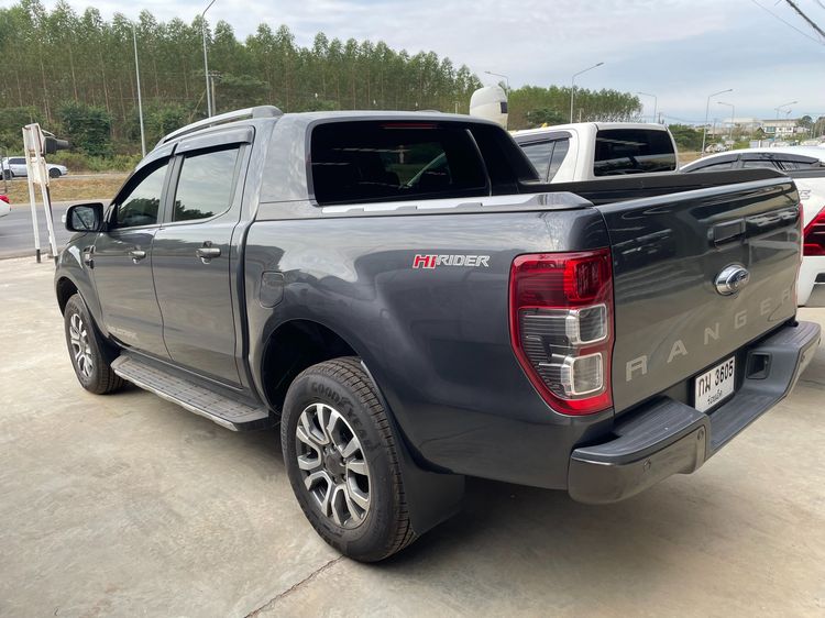 Ford Ranger 2018 2.2 Hi-Rider Wildtrak Pickup ดีเซล ไม่ติดแก๊ส เกียร์อัตโนมัติ เทา รูปที่ 4