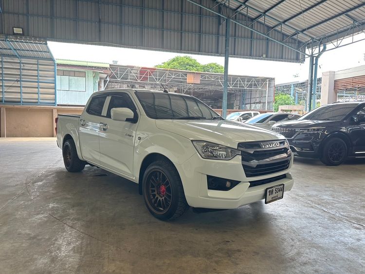 Isuzu D-MAX 2022 1.9 S Pickup ดีเซล ไม่ติดแก๊ส เกียร์ธรรมดา ขาว รูปที่ 2
