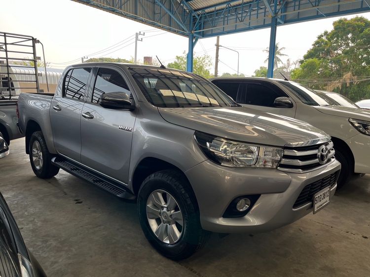 Toyota Hilux Revo 2016 2.4 Prerunner E Pickup ดีเซล ไม่ติดแก๊ส เกียร์อัตโนมัติ เทา รูปที่ 2
