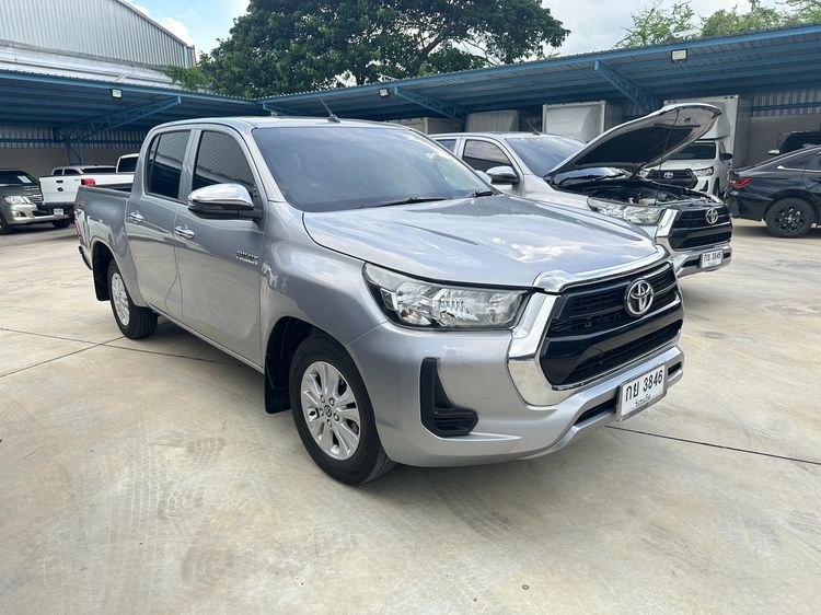 Toyota Hilux Revo 2021 Double Cab 2.4 Mid Z Edition Pickup ดีเซล ไม่ติดแก๊ส เกียร์อัตโนมัติ เทา รูปที่ 2