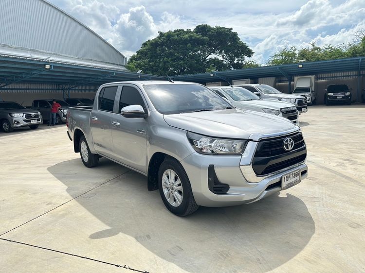 Toyota Hilux Revo 2021 Double Cab 2.4 Mid Z Edition Pickup ดีเซล ไม่ติดแก๊ส เกียร์อัตโนมัติ เทา รูปที่ 2