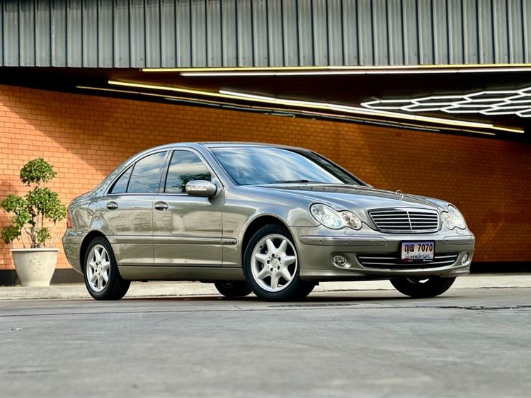 รถ Mercedes-Benz C-Class C200 Kompressor สี เทา