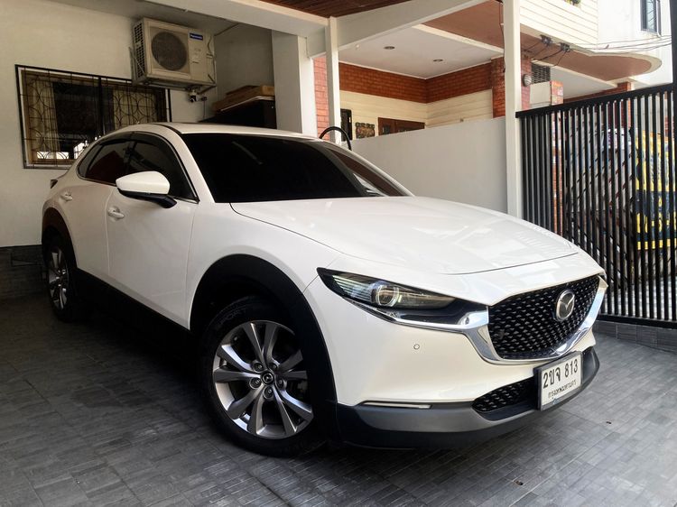 รถ Mazda CX-30 2.0 SP สี ขาว
