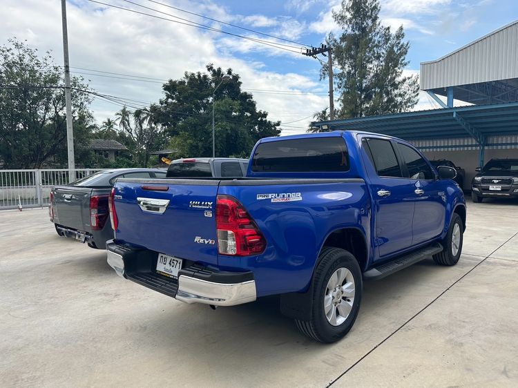 Toyota Hilux Revo 2019 2.4 Prerunner E Plus Pickup ดีเซล ไม่ติดแก๊ส เกียร์อัตโนมัติ น้ำเงิน รูปที่ 3