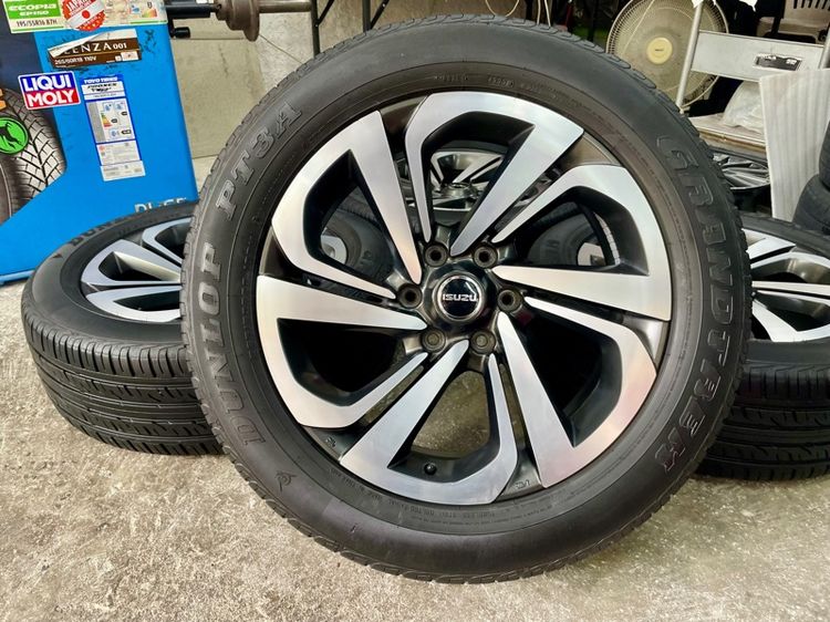 แม็ก ISUZU MU-X ขอบ 20” ยาง DUNLOP 265-50R20 ปี 22 ดอกสวยพร้อมใช้งาน