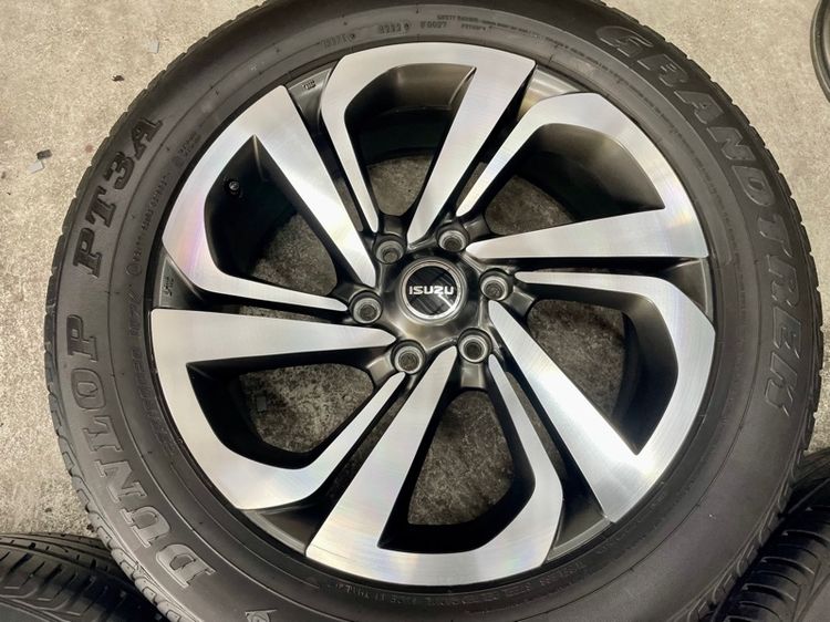 แม็ก ISUZU MU-X ขอบ 20” ยาง DUNLOP 265-50R20 ปี 22 ดอกสวยพร้อมใช้งาน รูปที่ 7