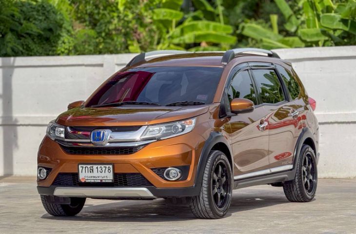 Honda BR-V 2018 1.5 SV เบนซิน เกียร์อัตโนมัติ น้ำตาล