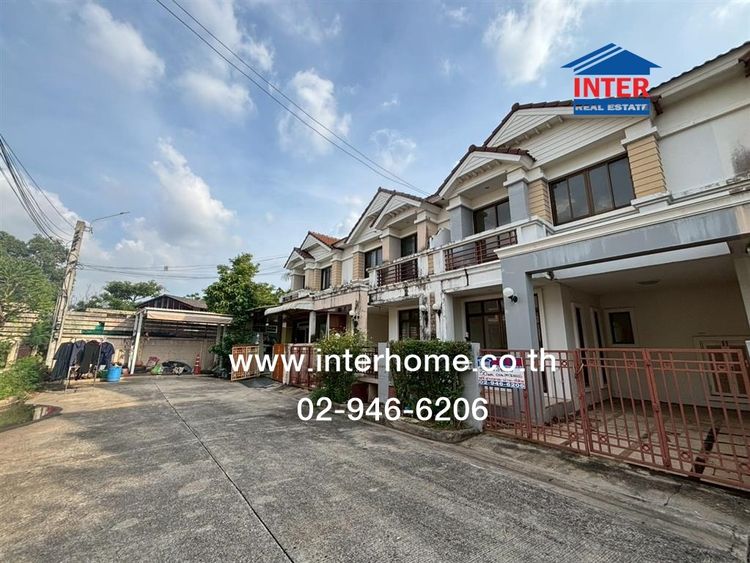 ทาวน์เฮ้าส์ 2 ชั้น 30 ตร.ว. หมู่บ้านทิพย์พิมาน บ้านริมคลอง ถนนทางหลวงชนบทหมายเลข นบ.1009 ถนนกาญจนาภิเษก บางใหญ่ นนทบุรี รูปที่ 3